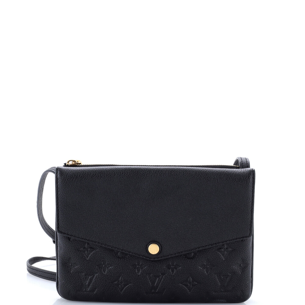 Louis Vuitton Twice Handbag Monogram Empreinte Leather